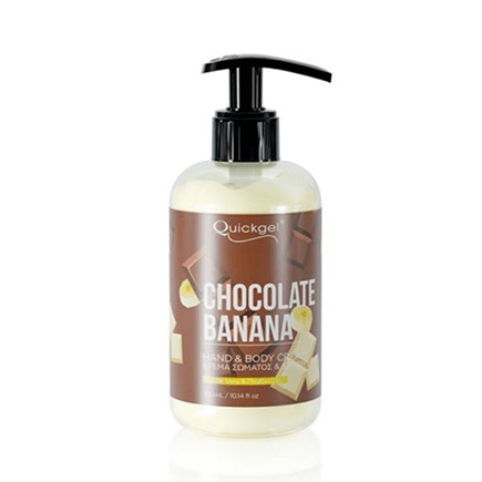  Quickgel Chocolate Banana Ηand & Body Cream  300ml