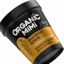 Organic Mimi - Shampoo Scrub Strength & Restore Sea Salt & Ginger 280ml  Organic MiMi
