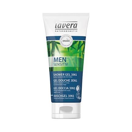 Lavera Men Sensitiv 3 in 1 Shower Shampoo 200ml