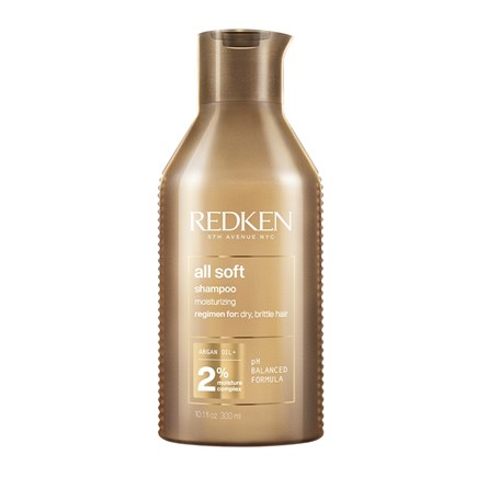 Redken New All Soft Σαμπουάν Απαλότητας Και Λάμψης Για Αφυδατωμένα Μαλλιά 300ml