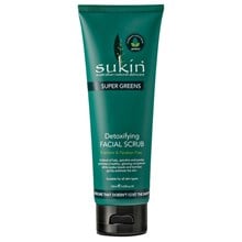 Sukin Super Greens Detoxifying Facial Scrub 125ml  Καθαρισμός