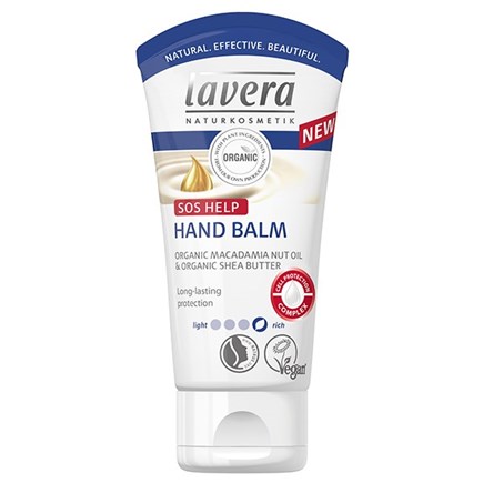 Lavera SOS Βάλσαμο Χεριών με Βιολογικό Έλαιο Μακαντάμια & Βούτυρο Shea 50ml