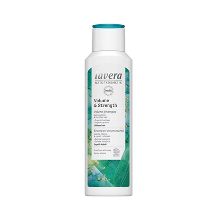 Lavera Hair Volume & Strength Shampoo Βιολογικό Μπαμπού & Κινόα 250ml