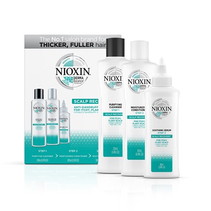  Nioxin Scalp Recovery Kit (Σαμπουάν 200ml, Conditioner 200ml, Θεραπεία 100ml)