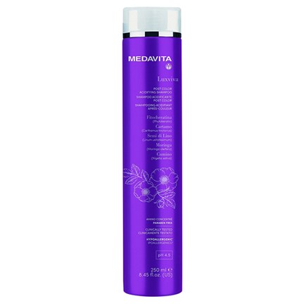 Medavita Luxviva Post Color Acidifying Shampoo 250ml