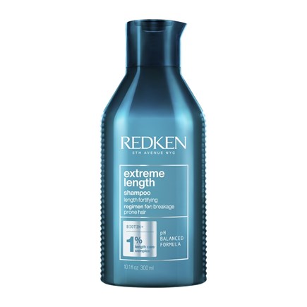 Redken New Extreme Length Shampoo Με Βιοτίνη Για Μακριά Μαλλιά 300ml