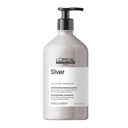 L'Oreal Professionnel Silver Σαμπουάν Για Λευκά ή Γκρίζα Μαλλιά 750ml