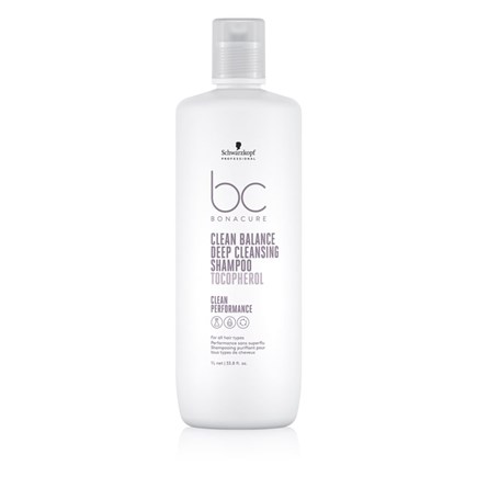 Schwarzkopf Professional BC Clean Balance Deep Cleansing Shampoo Tocopherol 1000ml