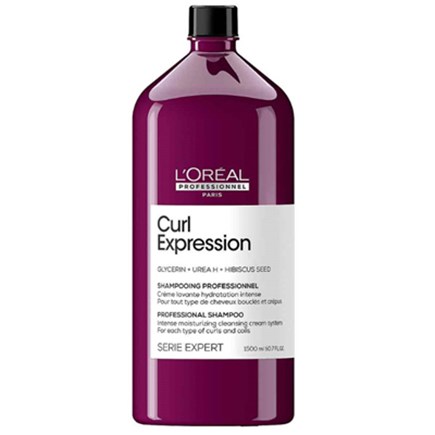 L’Oreal Professionnel  Curl Expression Intense Moisturizing Cleansing Cream Shampoo 1500 ml