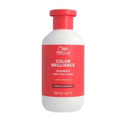 Wella Invigo Color Brilliance Shampoo with Lime Caviar για Χοντρά Μαλλιά 300ml