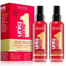 Revlon Uniq One All In One Hair Treatments Duo Pack 2x150ml  Uniq One