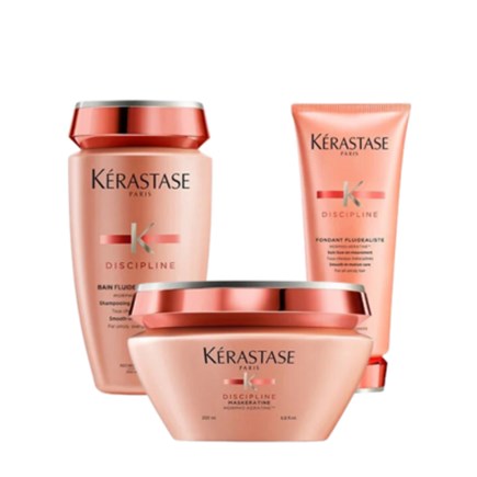 Kerastase Discipline Σετ (Shampoo 250ml+Conditioner 200ml+Masque 200ml) 