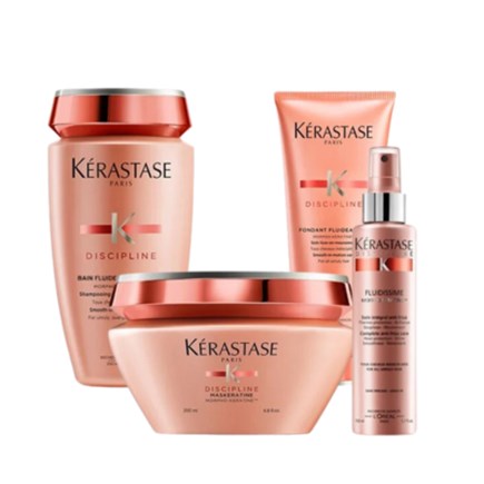 Kerastase Discipline Σετ (Shampoo 250ml+Conditioner 200ml+Masque 200ml+Fluidissime 150ml) 