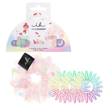 Invisibobble Kids I Have Fillings For You Sprunchie 1 Τεμάχιο & Hair Spiral 3 Τεμάχια